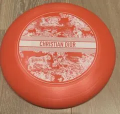 CHRISTIAN DIOR フリスビー 赤　オレンジ ディオール dior 激レア フリスビー 非売品 ノベルティ オレンジ