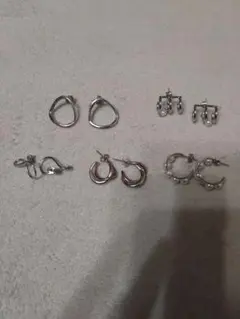 レディースピアス五個セット