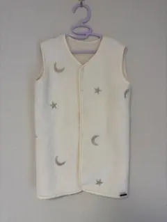 ベビースリーパー 星と月の刺繍