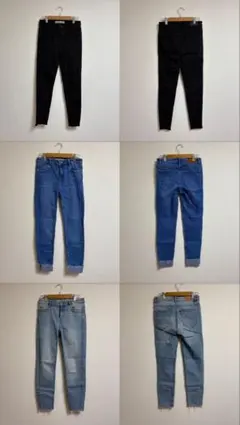 ZARA スキニーデニム 3点セット EUR36