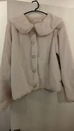 Re-j&SUPURE ファーブルゾン 3L