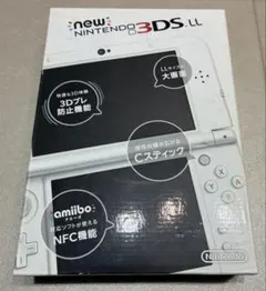 【美品】任天堂 New ニンテンドー 3DS LL 本体 パールホワイト 箱あり