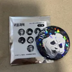 呪術廻戦 パンダ ホログラム缶バッジ