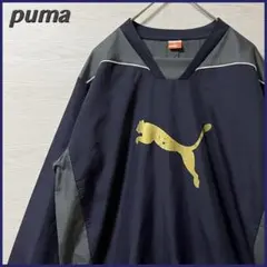 【シャカシャカ　ロゴ】 PUMA プーマ ピステトップ 古着 メンズ M
