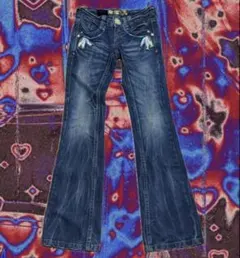 REDPEPPER レッドペッパー フレアデニム ローライズ y2k