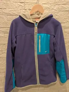Nike フリースジャケット Mサイズ パープル/ターコイズ