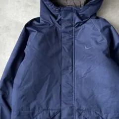 15160 NIKE STORM-FIT 刺繍 中綿ジャケット 紺色