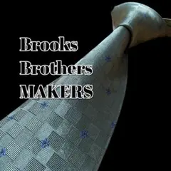 ★Brooks Brothers MAKERS★　カーキ系　総柄　USA製