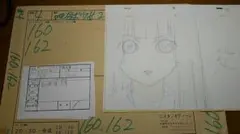 地獄少女　あい　直筆原画