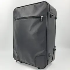 ロエベ レザー製黒キャリーケース ロエベキャリーケースレザー