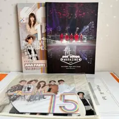 【5点セット】AAA 会報＋特典やシールなど FCグッズ まとめ売り