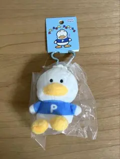 あひるのペックル　ミニマスコットホルダー　キーホルダー　ぬいぐるみ　サンリオ