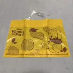 くまのプーさん レモン柄 ショッパーバッグ