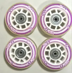新品未使用FILA インラインスケートホイール 72mm 82A 4個セット