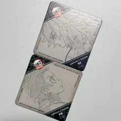 鬼滅の刃 ufotable DINING コースター 冨岡義勇　竈門炭治郎