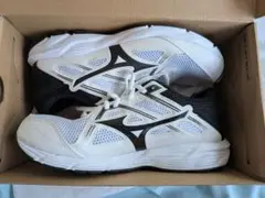 Mizuno ランニングシューズ ホワイト/ブラック