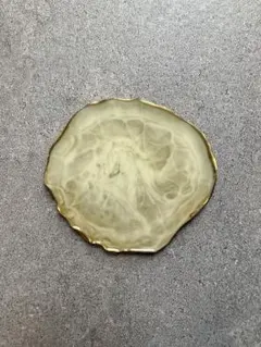 インテリアトレイ 金縁付き