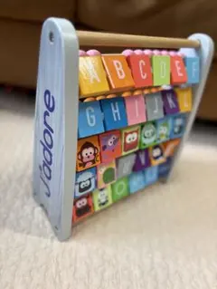 J'adore 木製 知育玩具 アルファベット そろばんのサムネイル