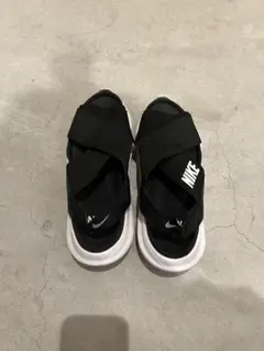 NIKE スポーツサンダル ブラック ホワイト　プラクティスク