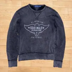 Polo Ralph Lauren スウェット ヴィンテージ加工 フェード 短丈