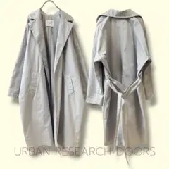 URBAN RESEARCH DOORS スプリングコート ゆったり 花粉対策