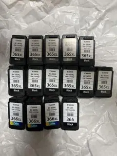 canon使用済みカートリッジ13個 キャノン 使用済みカートリッジ 13個セット 純正 - メルカリ