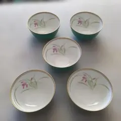 香蘭社 深鉢 六角鉢 花柄 金彩 - メルカリ