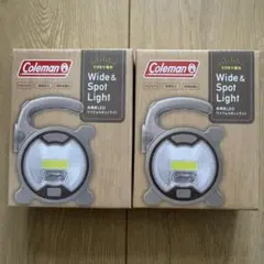 Coleman Wide & Spot Light 2個セット