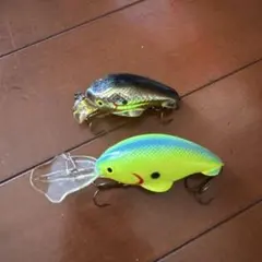 クランクベイト ルアー 2個おまとめのサムネイル