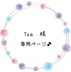 Tea　様専用ページ♪