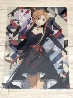 新品未使用 ソードアート・オンライン エクスクロニクル クリアファイル アスナ②