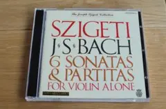 【2枚組】　バッハ　　無伴奏ヴァイオリン・ソナタ＆パルティータ　　　　シゲティ