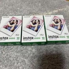 【新品未開封⠀】インスタ チェキフィルム 10枚入×3