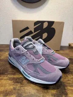 New Balance 991v2 スニーカー パープル 28cmのサムネイル