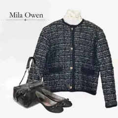 2025年最新】釦ショート丈ニットカーディガン mila owenの人気