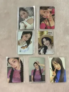 TWICE ダヒョン トレカ7枚