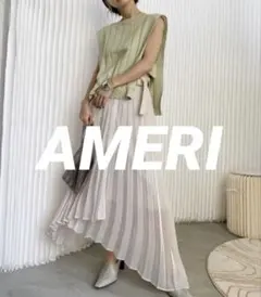 【美品】AMERI MEDI BOX LAYERED KNIT アンサンブルのサムネイル