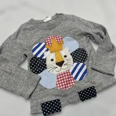 ビッツライオンデザイン長袖Tシャツ 90のサムネイル