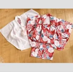 七五三 3歳 被布着物 8点セット 梅柄 女の子