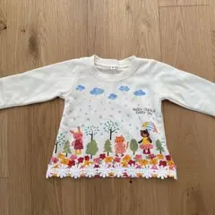 動物柄トレーナー　80センチ