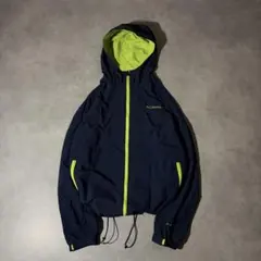 Columbia nylon shell jacket y2k tech 短丈 - メルカリ