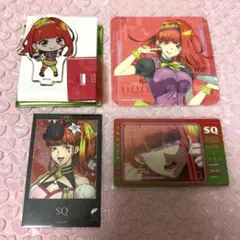 グノーシア SQ アクリルスタンド コースター 缶バッジ 特典カード 4点