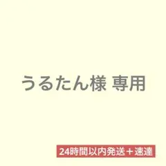 【24時間以内発送＋速達】うるたん様 専用