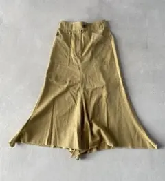 《AZUL BY MOUSSY》ツイルマーメイドスカート イエロー(f628)