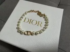 Dior パール ゴールド ブレスレット