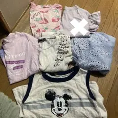 売り切れ次第終了！120cm-130cm GAP kids 6枚まとめ売りのサムネイル
