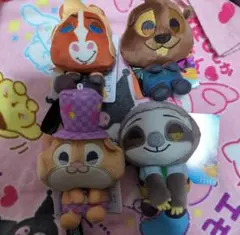 ズートピア2 マスコットセット 4種 ＆you