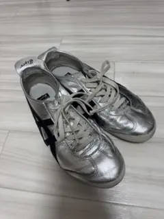 Onitsuka Tiger シルバー スニーカー