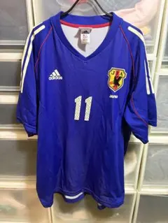 02W杯 日本代表 中山雅史 ゴン中山 #10 ユニフォーム adidas O - メルカリ