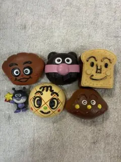 【おまけ付き】アンパンマン ジャムおじさんのパン工場 パン5個セット パンのみ